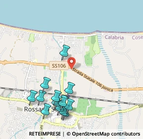 Mappa SS 106 rad., 87067 Rossano CS, Italia (1.29077)