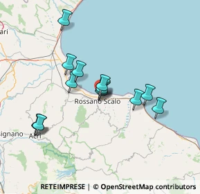 Mappa SS 106 rad., 87067 Rossano CS, Italia (13.50786)