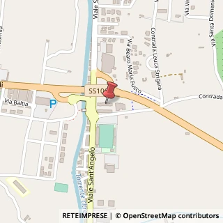 Mappa Viale Sant'Angelo, 61, 87067 Rossano, Cosenza (Calabria)