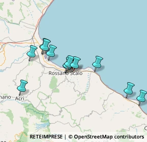 Mappa Contrada Balano, 87067 Rossano CS, Italia (14.805)