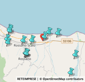 Mappa Contrada Balano, 87067 Rossano CS, Italia (5.04643)