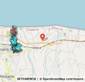 Mappa Contrada Balano, 87067 Rossano CS, Italia (3.068)