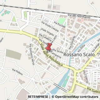 Mappa Viale Della Repubblica, 94, 87067 Rossano, Cosenza (Calabria)