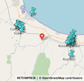 Mappa 87064 Rossano CS, Italia (5.56059)