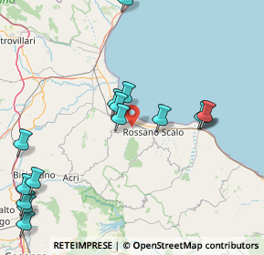 Mappa 87064 Rossano CS, Italia (21.42467)