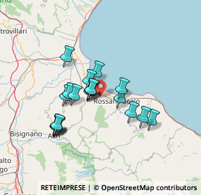 Mappa 87064 Rossano CS, Italia (12.292)