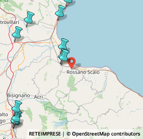 Mappa 87064 Rossano CS, Italia (25.88545)