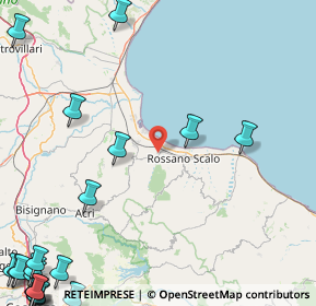 Mappa 87064 Rossano CS, Italia (34.2815)