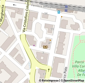 Mappa Via Pitagora, 87067 Rossano CS, Italia (0.05385)