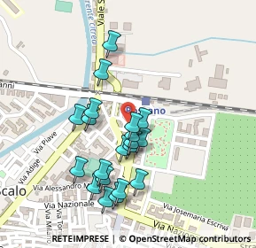 Mappa Viale Luca de Rosis, 87067 Rossano CS, Italia (0.229)