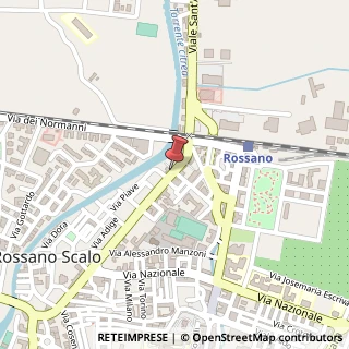Mappa Viale Regina Margherita, 241, 87067 Rossano, Cosenza (Calabria)