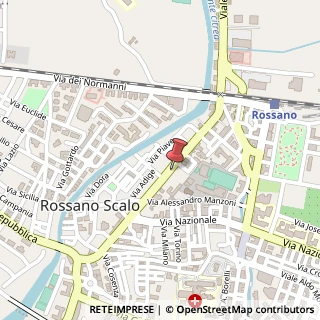 Mappa Viale Regina Margherita, 162, 87067 Rossano, Cosenza (Calabria)