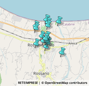 Mappa Square Hannibal Montalti, 87067 Rossano CS, Italia (1.01)