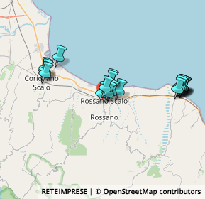 Mappa AREA URBANA, 87064 Corigliano Calabro CS, Italia (7.85842)