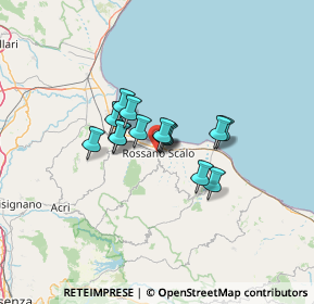 Mappa AREA URBANA, 87064 Corigliano Calabro CS, Italia (8.85571)