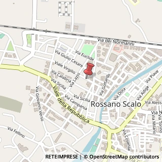 Mappa Viale Virgilio, 9, 87067 Rossano, Cosenza (Calabria)