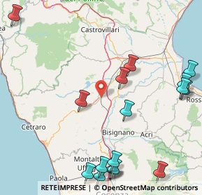 Mappa Via Alcide De Gasperi, 87010 San Marco argentano CS, Italia (24.64941)