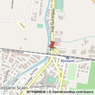 Mappa Viale Sant'Angelo, 15, 87067 Rossano, Cosenza (Calabria)