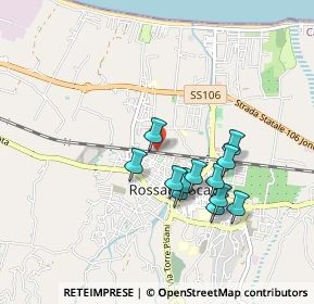 Mappa Via dei Normanni, 87067 Rossano CS, Italia (0.86167)