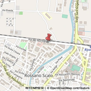 Mappa Via dei Normanni, 220, 87067 Rossano, Cosenza (Calabria)