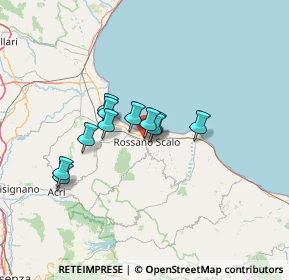 Mappa Via Valpadana, 87067 Rossano CS, Italia (10.13182)