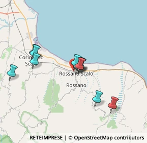 Mappa Via Conca d'Oro, 87067 Rossano CS, Italia (6.42909)