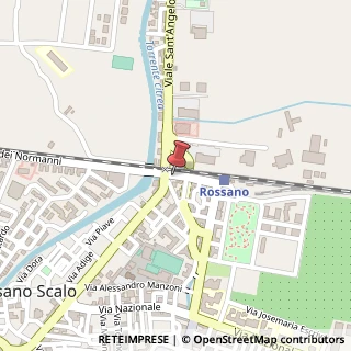 Mappa Via Enrico Fermi, 8, 87067 Rossano, Cosenza (Calabria)