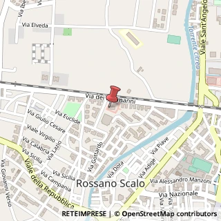 Mappa Via dei Normanni, 154, 87067 Rossano, Cosenza (Calabria)