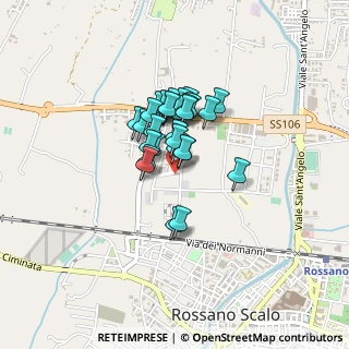 Mappa Via Celtia, 87067 Rossano CS, Italia (0.27931)