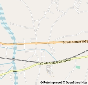 Mappa Strada Europea, 87067 Rossano CS, Italia (0.59615)