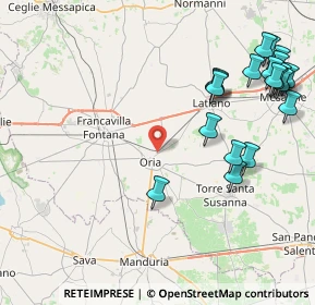 Mappa Via Spirito Santo, 72024 Oria BR, Italia (11.274)