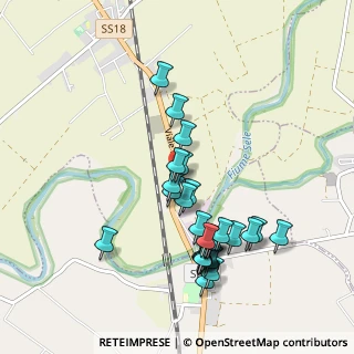Mappa Ponte Barizzo, 84025 Eboli SA, Italia (1.02143)