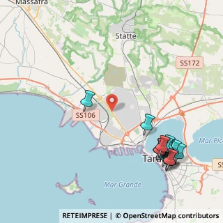 Mappa SS 7, 74121 Taranto TA (5.69929)