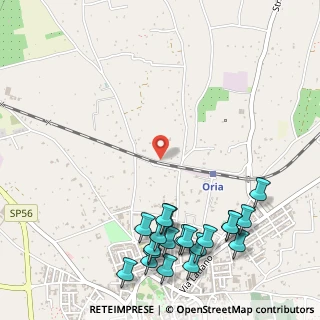 Mappa Via San Lorenzo, 72024 Oria BR, Italia (0.766)