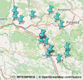 Mappa 84035 Polla SA, Italia (16.24176)