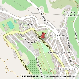 Mappa Via Mazzini, 209, 75013 Ferrandina MT, Italia, 75013 Ferrandina, Matera (Basilicata)