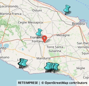 Mappa Via S. Lorenzo, 72024 Oria BR, Italia (23.5535)