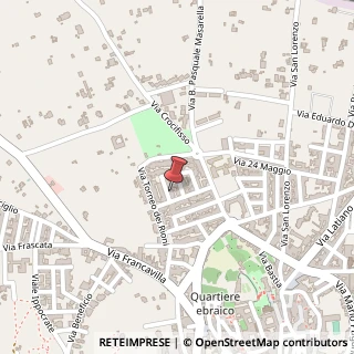 Mappa Via degli Svevi, 4, 72024 Oria, Brindisi (Puglia)