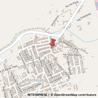 Mappa Via Goffredo Mameli, 61, 74020 Monteiasi, Taranto (Puglia)