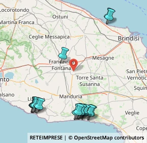 Mappa Via Latiano, 72024 Oria BR, Italia (23.464)