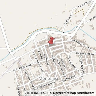 Mappa Via Roma, 18, 74020 Monteiasi, Taranto (Puglia)