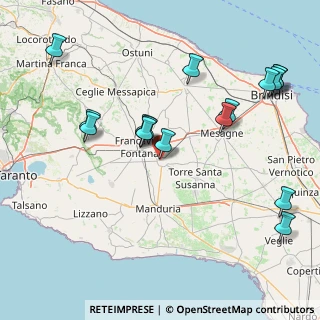 Mappa Via dei Messapi, 72024 Oria BR, Italia (18.93765)