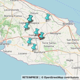 Mappa Via dei Messapi, 72024 Oria BR, Italia (12.58727)