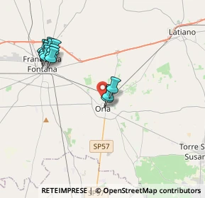 Mappa Via Cuturi, 72024 Oria BR, Italia (4.41)