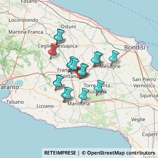 Mappa Via Vela, 72024 Oria BR, Italia (10.58412)