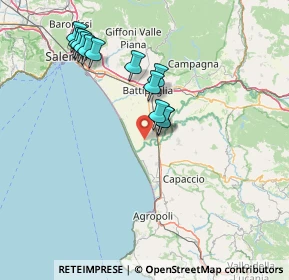 Mappa Via della Piana, 84047 Capaccio SA, Italia (15.39583)