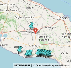 Mappa Via Strabone, 72024 Oria BR, Italia (22.703)