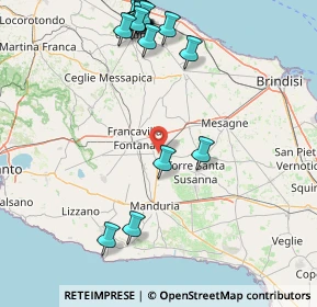 Mappa Piazza Lama, 72024 Oria BR, Italia (22.7035)
