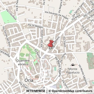 Mappa Via Latiano, 27, 72024 Oria, Brindisi (Puglia)