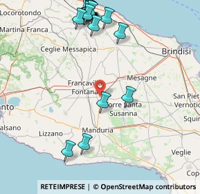 Mappa Via Giacinto D'Oria, 72024 Oria BR, Italia (22.682)